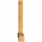 Ekena Millwork Bellingham Rough Sawn Timber Gable Bracket, Western Red Cedar, 108"W x 54"H x 6"D x 6"F, 12/12 Pitch GBW108X54X0606BEL00RWR - alternate 3